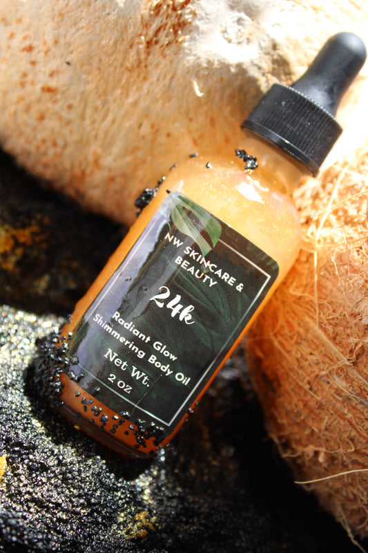 24k Radiant GLOW Shimmering Body Oil