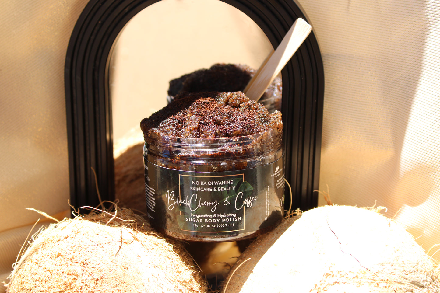 Black Cherry & Coffee Invigorating and Hydrating Sugar Body Polish